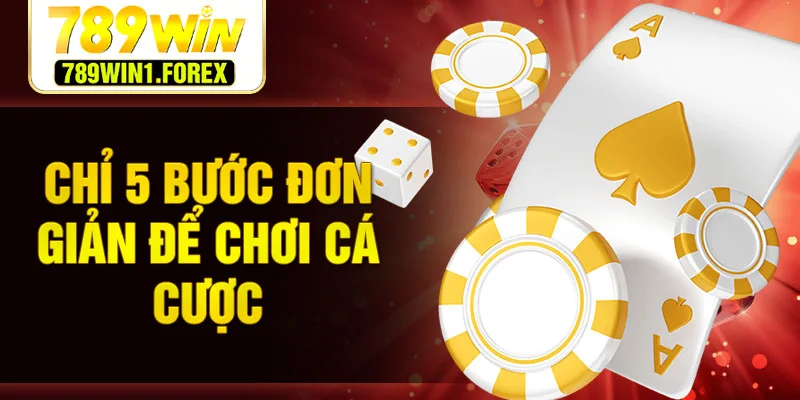 Chỉ 5 bước đơn giản để chơi cá cược