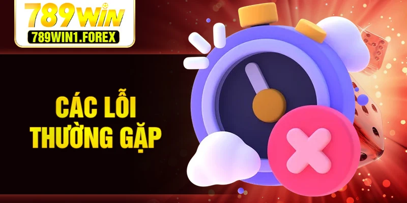 Các lỗi thường gặp
